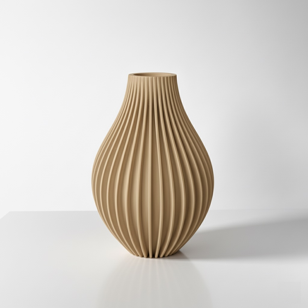The Eres Vase - Beige.webp