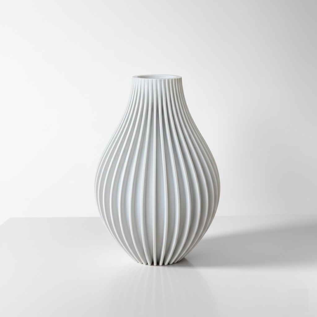 The Eres Vase - White.webp