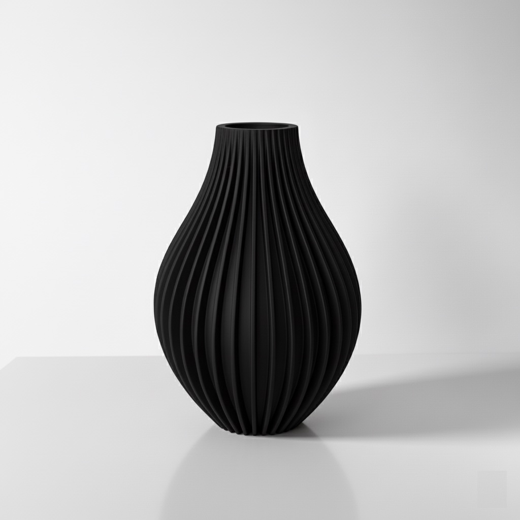 The Eres Vase - Black.webp