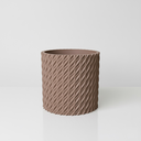 The Flow Planter Pot - Brown.webp