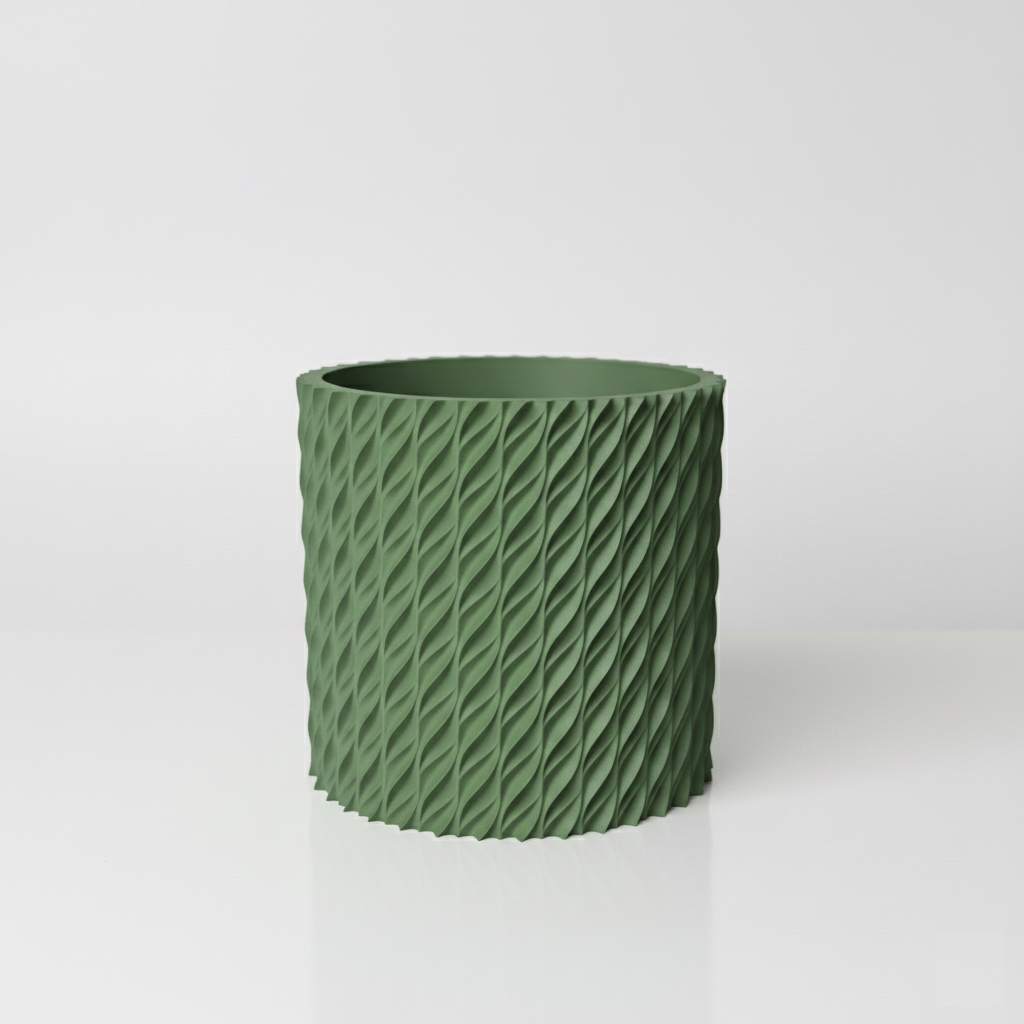 The Flow Planter Pot - Green.webp