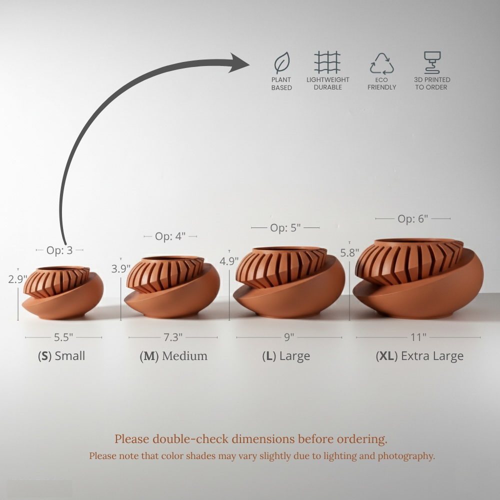 The Luxar Planter Pot -  Sizes.webp