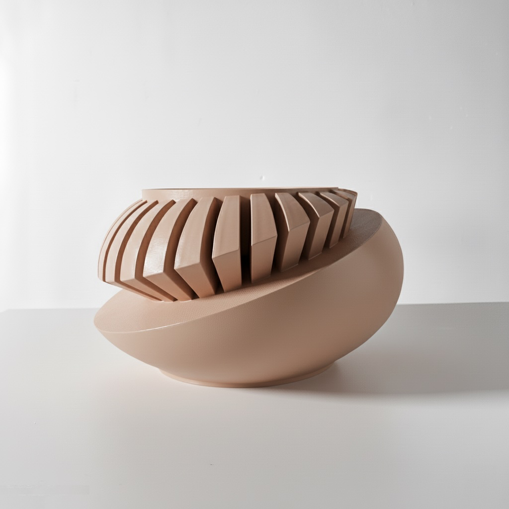 The Luxar Planter Pot - Beige.webp