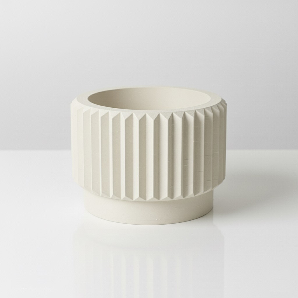 The Rilas Planter - White.webp