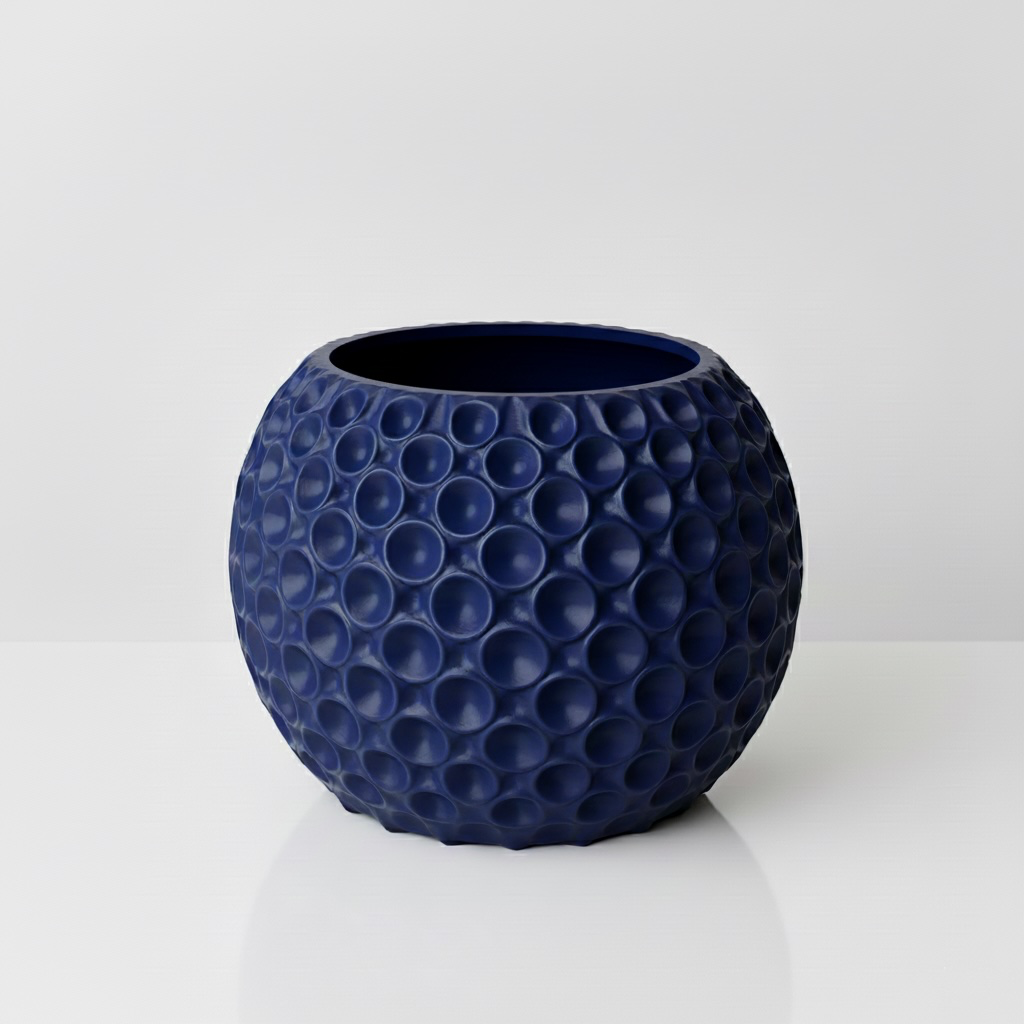 The Bubble Planter Pot - Blue.webp