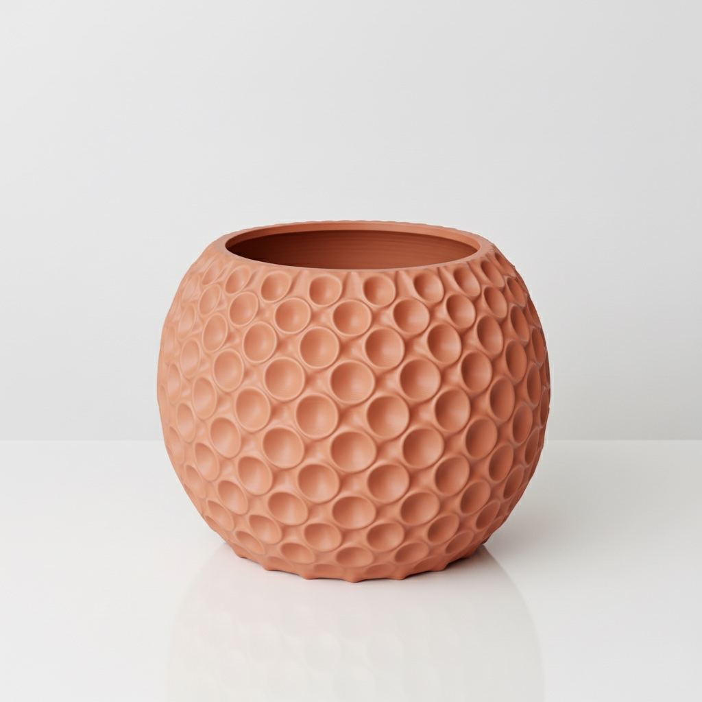The Bubble Planter Pot - Terracotta.webp