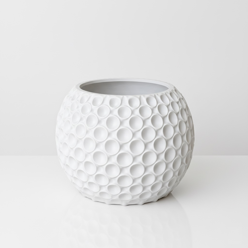 The Bubble Planter Pot - White.webp