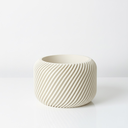The Slant Planter Pot - White.webp