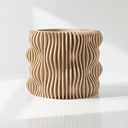 The Muxel Planter Pot - Beige.webp