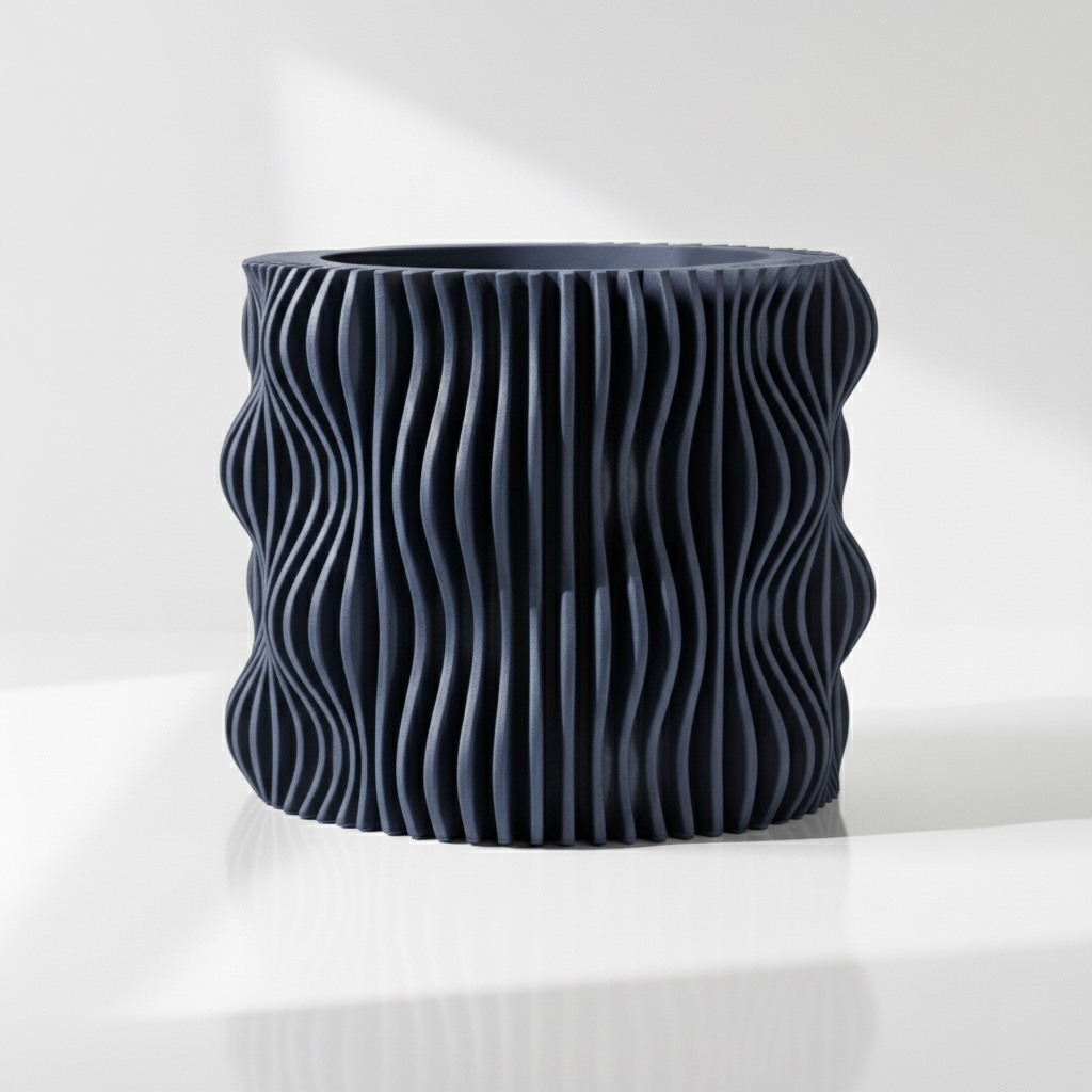 The Muxel Planter Pot - Blue.webp