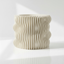 The Muxel Planter Pot - White.webp