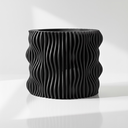 The Muxel Planter Pot - Black.webp