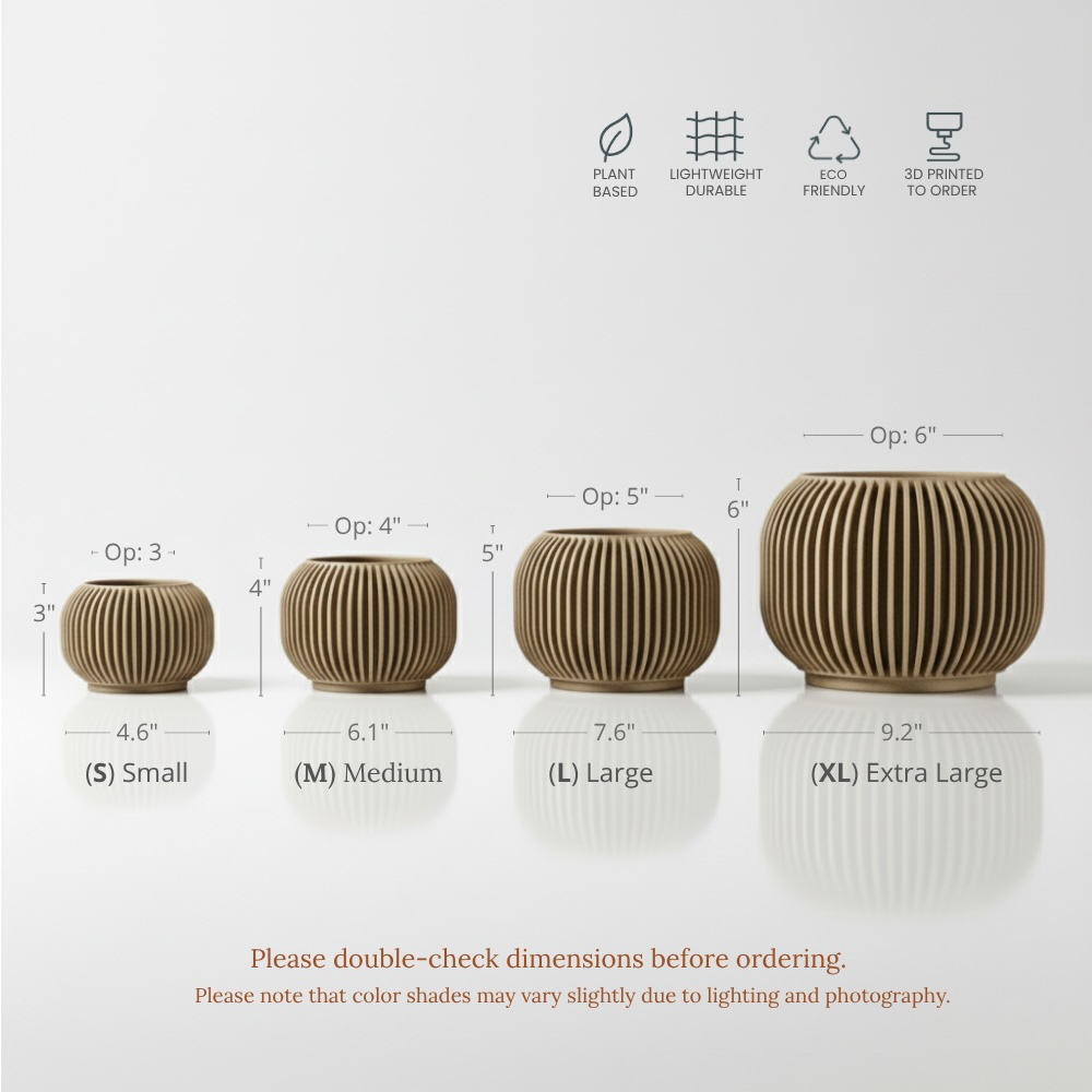 The Yuso Planter Pot -  Sizes.webp