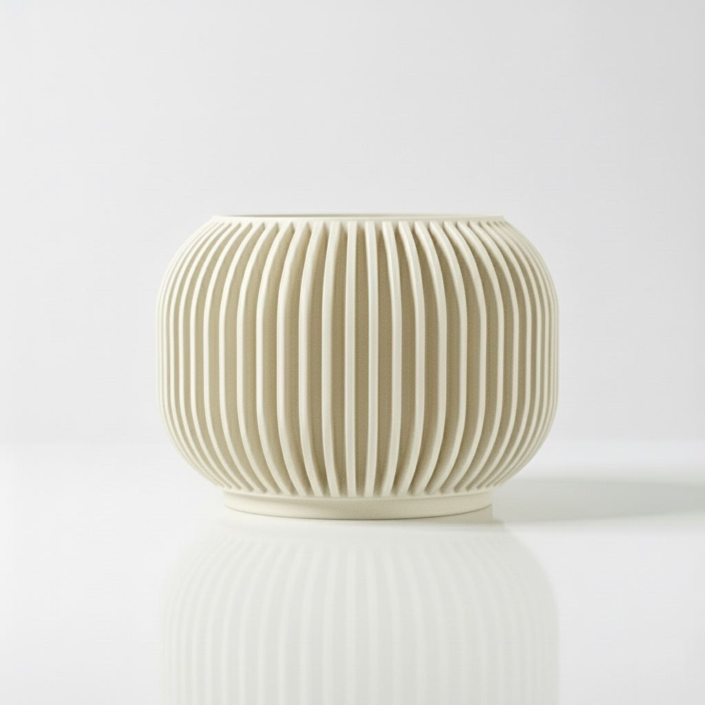 The Yuso Planter Pot - White.webp