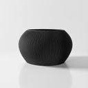 The Melfi Planter Pot - Black.webp