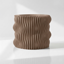 The Muxel Planter Pot - Brown.webp