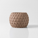 The Scale Planter Pot - Brown.webp