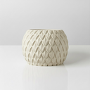 The Scale Planter Pot - White.webp