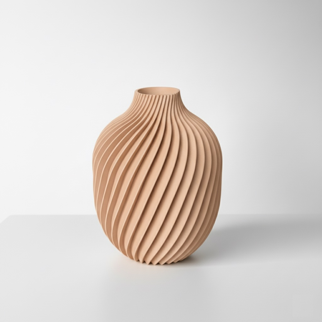 The Kivan Vase - Beige.webp