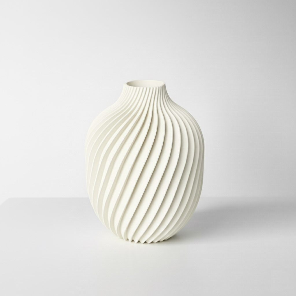The Kivan Vase - White.webp