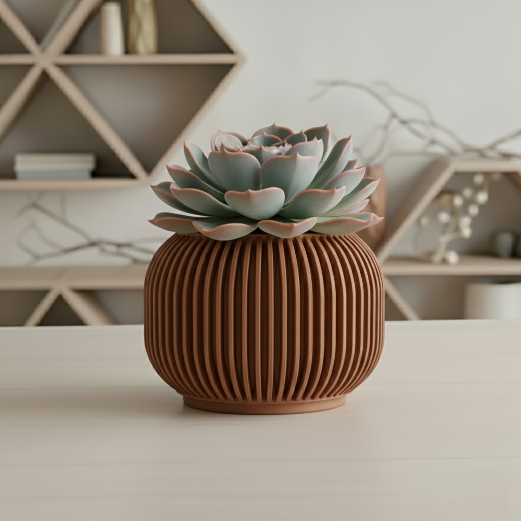 [PL-009-SM-WH] The Yuso Planter Pot (Small, White)